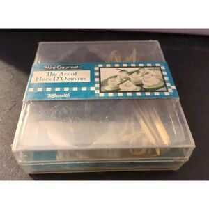 Mini Gourmet The Art Of Hors D'oeuvres Toysmith Tartlet Forms
